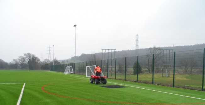 Synthetic Football Pitch Maintenance